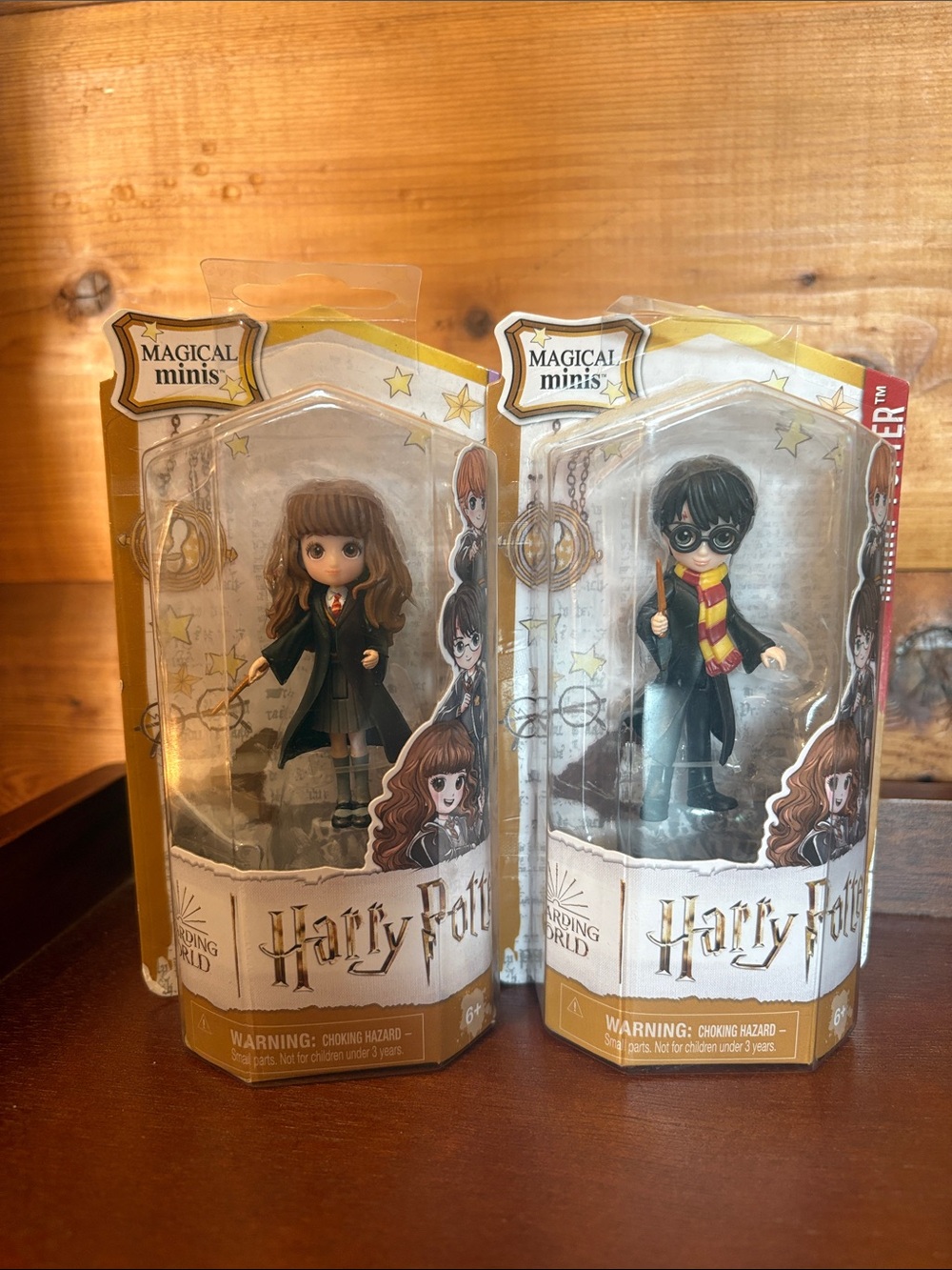Spin Master Wizarding World Magical Minis Harry Potter & Hermione Granger